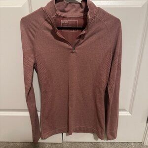 Figs 1/4 zip salta underscrub